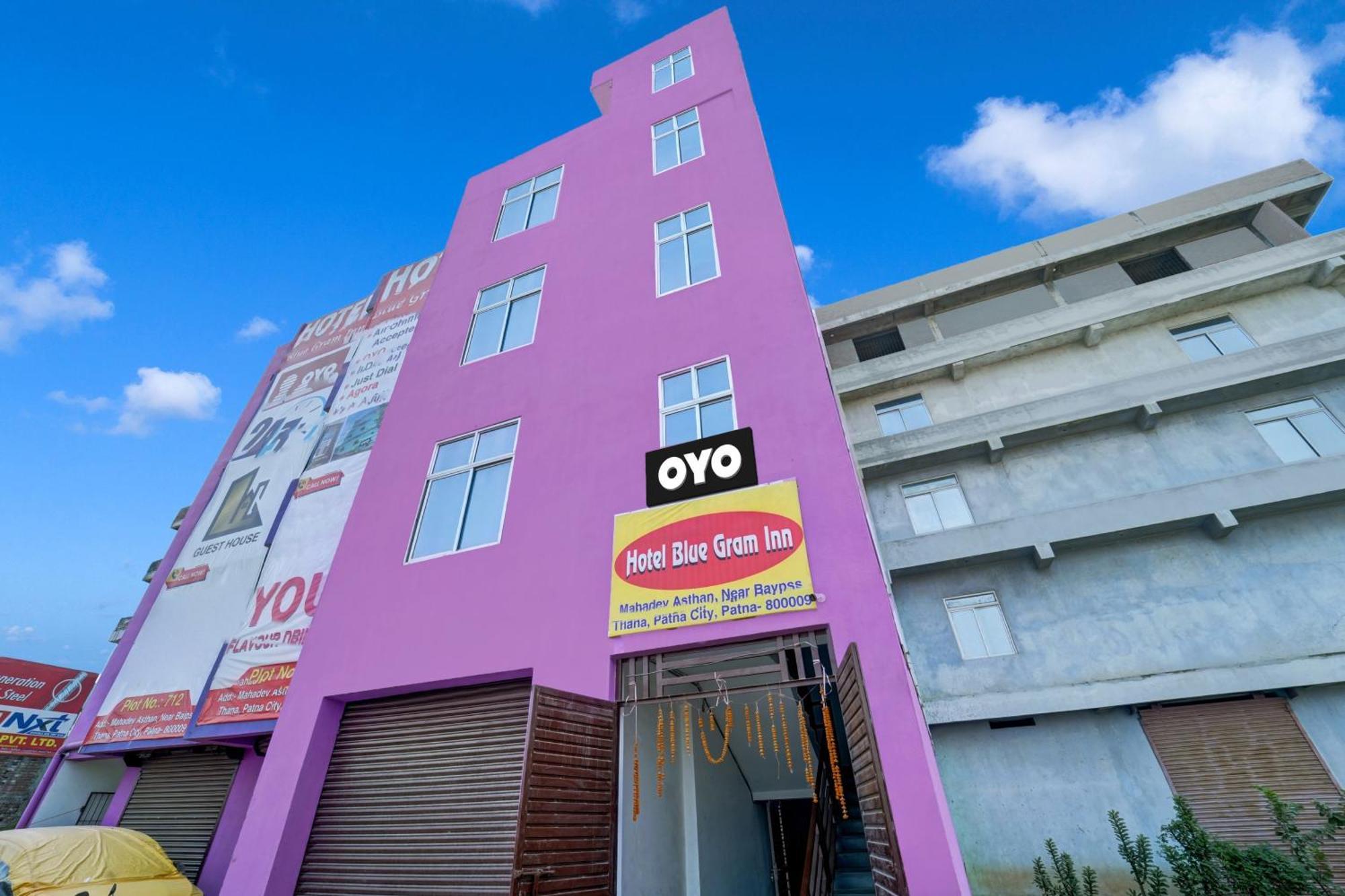 פאטנה Hotel O Blue Gram Inn מראה חיצוני תמונה